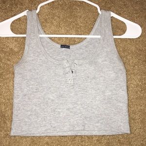 Gray tank top